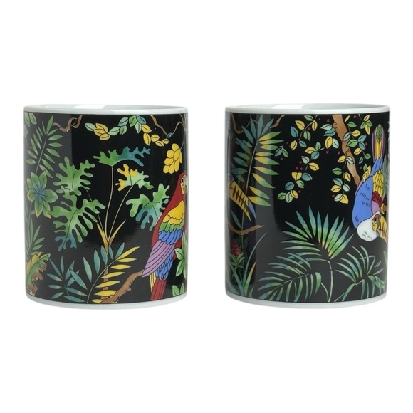 Vintage Disney Company Takahashi Made in Japan Coffee Mug Parrot Toucan Animal - Picture 4 of 7